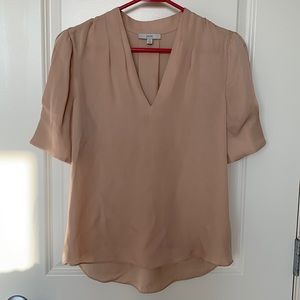 Light pink silk blouse NWOT